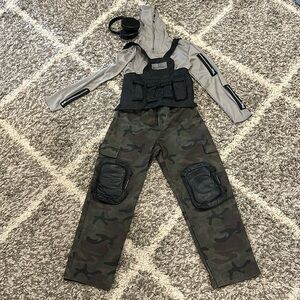 Kids Tactical Army Halloween Costume size 7/8
